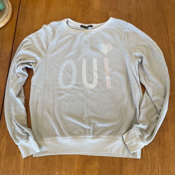 Wildfox Oui Sweatshirt - Picture 1 of 3